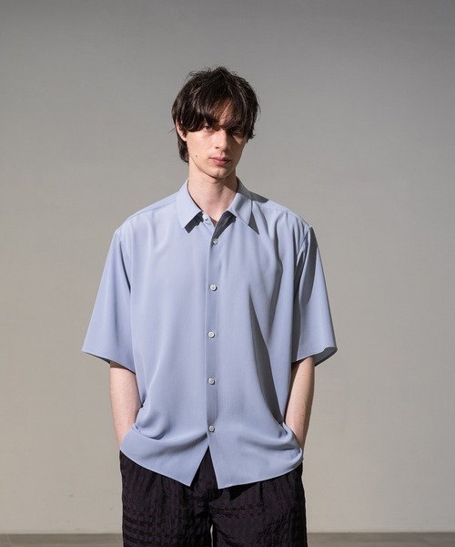CITY TOKYO シャツ 半袖 「CITY TOKYO/シティートーキョー」Air pleats