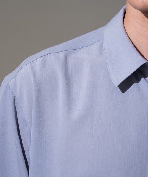 CITY TOKYO シャツ 半袖 「CITY TOKYO/シティートーキョー」Air pleats