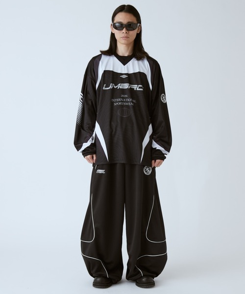 Lui's/EX/store UMBRO コラボゲームシャツ UMBRO（アンブロ）の「UMBRO×Lui's ゲームシャツ（Tシャツ/カットソー