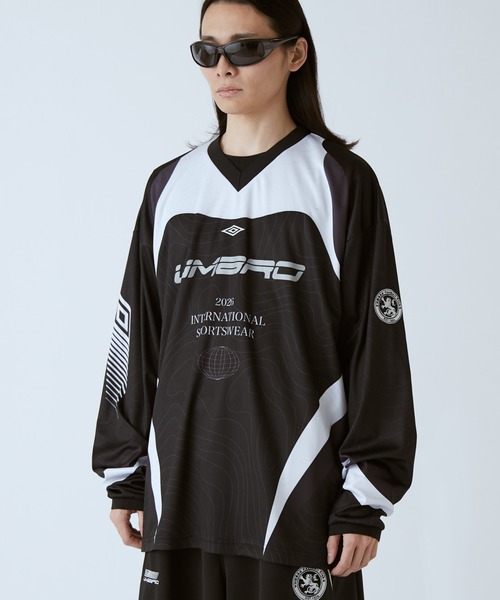 umbro（アンブロ） tシャツ UMBRO×Lui's ゲームシャツ メンズ