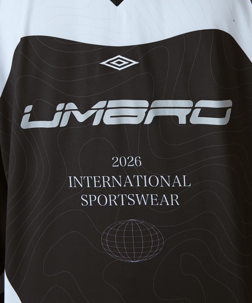 umbro（アンブロ） tシャツ 「UMBRO×Lui's」ゲームシャツ メンズ