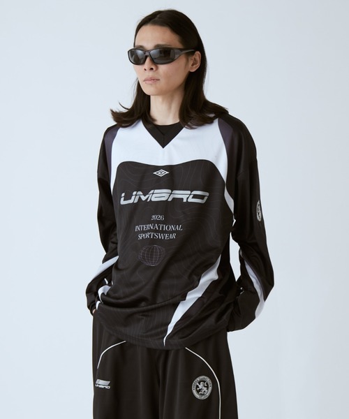 umbro（アンブロ） tシャツ 「UMBRO×Lui's」ゲームシャツ メンズ