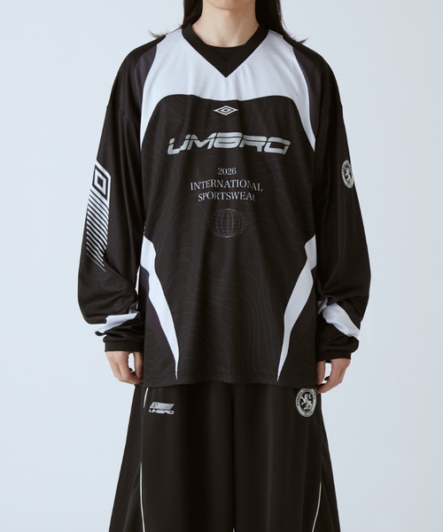 umbro（アンブロ） tシャツ 「UMBRO×Lui's」ゲームシャツ メンズ