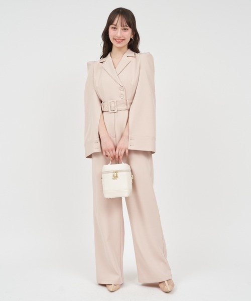 「ROYAL PARTY」 オールインワン FREE オフホワイト レディース_画像5