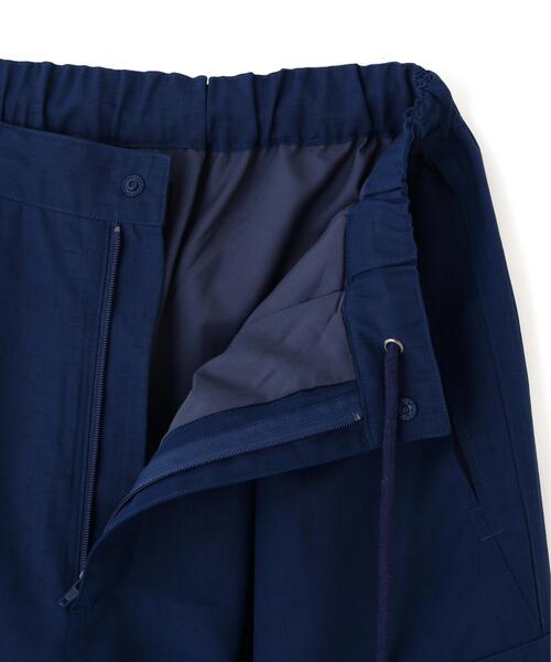 ワイドパンツ カーゴパンツ Schott/ショット/CHIFFON CARGO PANTS/シフォン カーゴパンツ メンズ レディースの画像
