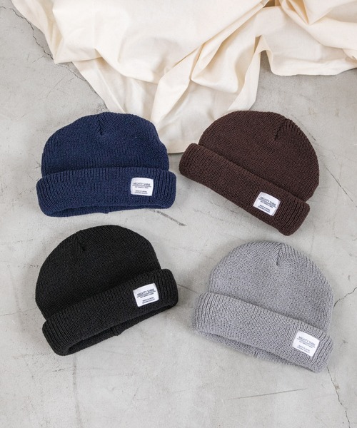 「Mighty Shine」 ニットキャップ FREE ブラック メンズ_画像2