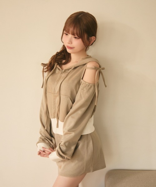 TITTY＆CO.（ティティーアンドコー） セットアップ スウェットパーカー