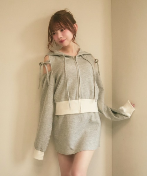 TITTY＆CO.（ティティーアンドコー） セットアップ スウェットパーカー