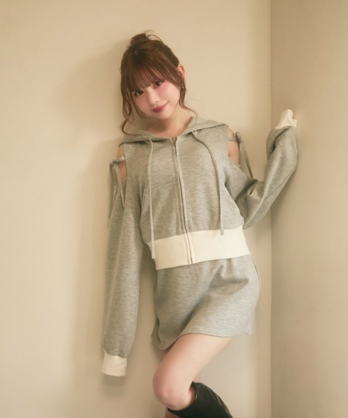 TITTY＆CO.（ティティーアンドコー） セットアップ スウェットパーカー
