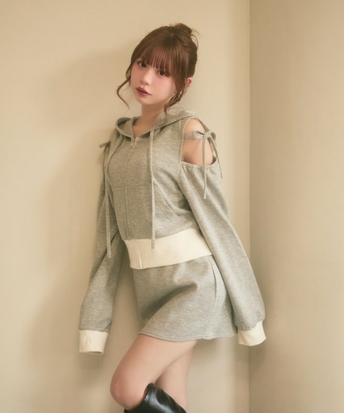 TITTY＆CO.（ティティーアンドコー） セットアップ スウェットパーカー