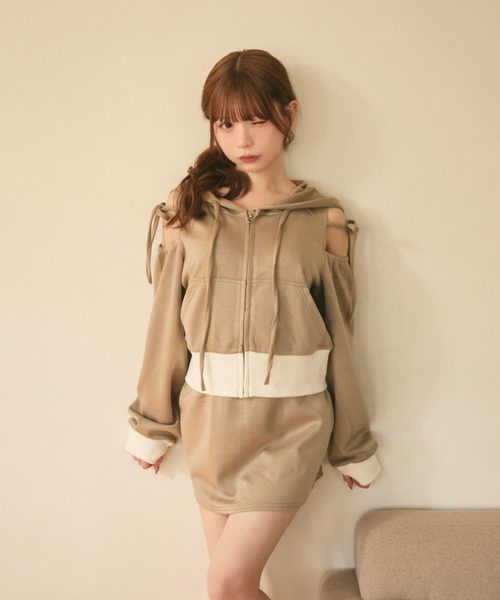 titty&co. セットアップ TITTY＆CO.（ティティーアンドコー） セットアップ スウェットパーカー