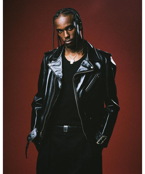 Schott N.Y.C（ショット） 「schott」 レザージャケット 42 ブラック