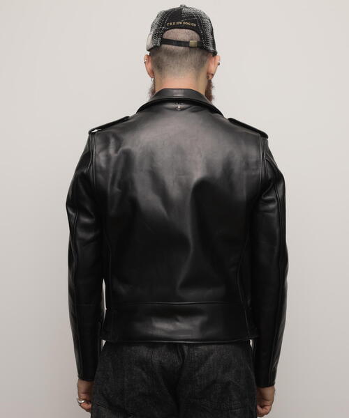 Schott N.Y.C（ショット） 「schott」 レザージャケット 42 ブラック