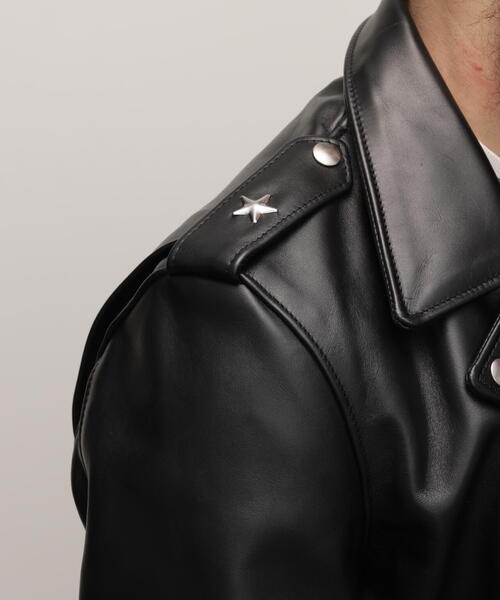 Schott N.Y.C（ショット） 「schott」 レザージャケット 42 ブラック