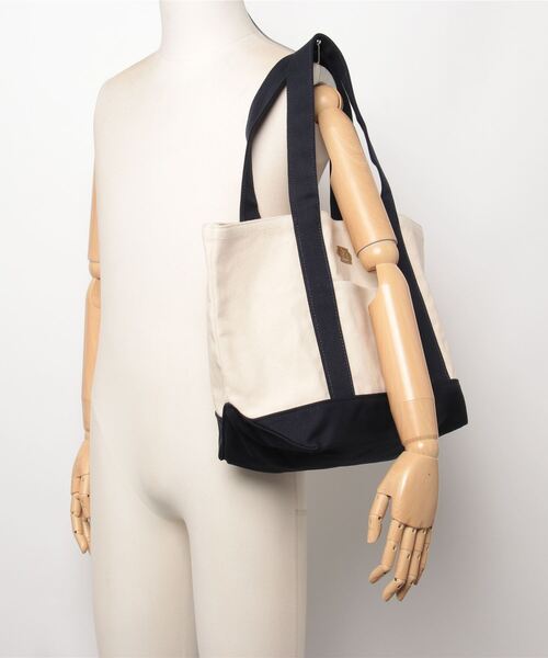 「ROTAR」 トートバッグ FREE ホワイト×ネイビー メンズ_画像4