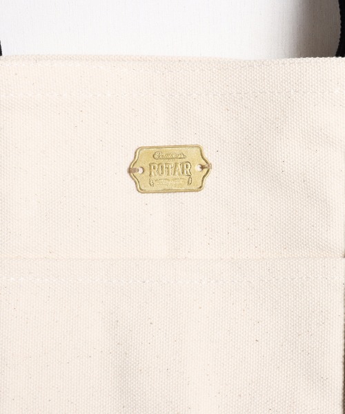 「ROTAR」 トートバッグ FREE ホワイト×ネイビー メンズ_画像8