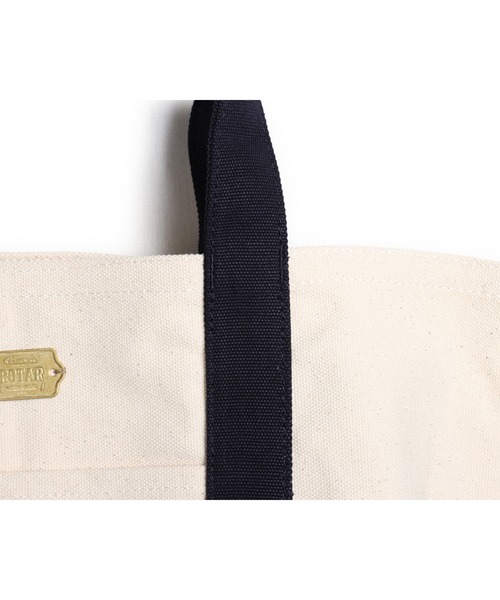 「ROTAR」 トートバッグ FREE ホワイト×ネイビー メンズ_画像9