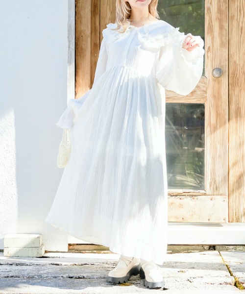 「kutir」 コンビワンピース SMALL イエロー レディース_画像5