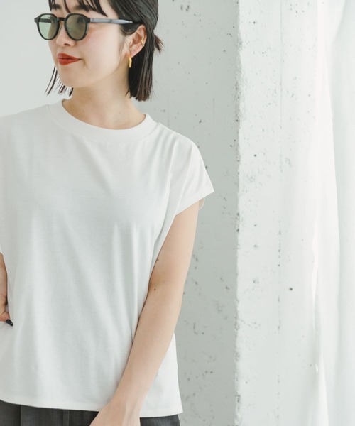 「ITEMS URBANRESEARCH」 半袖カットソー FREE グレー レディース_画像9