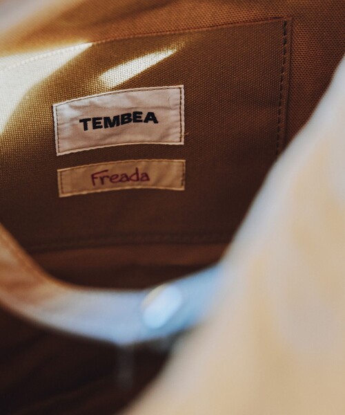 「Freada」 トートバッグ「TEMBEAコラボ」 ONE SIZE ナチュラル レディース_画像3