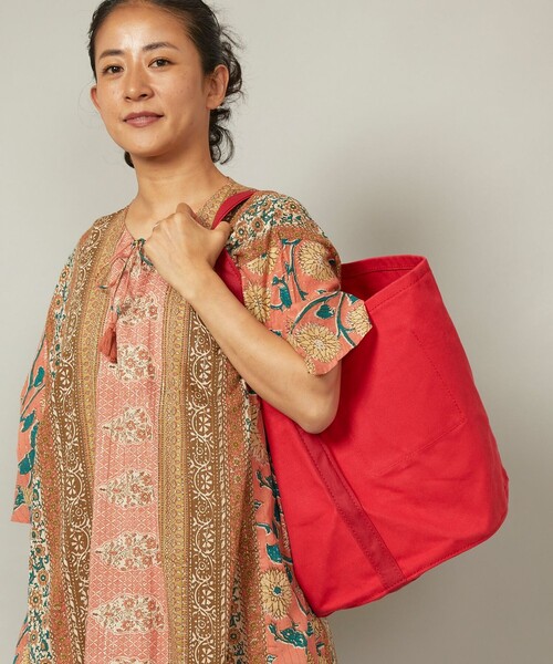 「Freada」 トートバッグ「TEMBEAコラボ」 ONE SIZE ナチュラル レディース_画像7