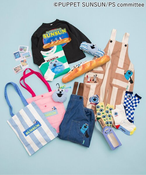 パペットスンスン BREEZE コラボ じゃらじゃらポーチ BREEZE（ブリーズ） ポーチ パペットスンスン じゃらじゃらポーチ