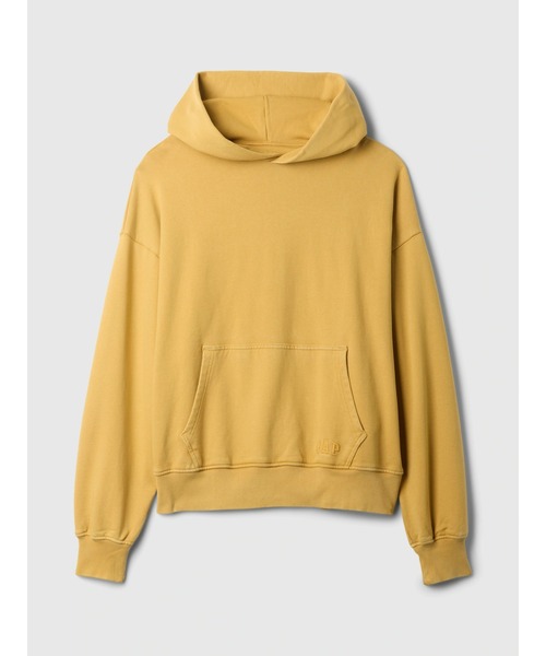 GAP（ギャップ） プルオーバーパーカー X-SMALL イエロー メンズ