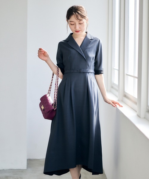 12Twelve Agenda（トゥエルブ アジェンダ） ワンピース テーラード衿