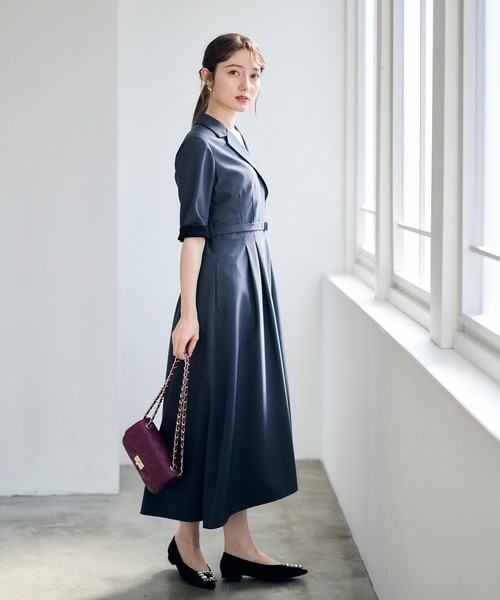 12Twelve Agenda（トゥエルブ アジェンダ） ワンピース テーラード衿