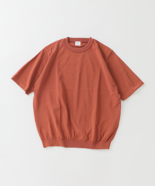 EDIFICE（エディフィス） tシャツ Essential ニット Tシャツ メンズ