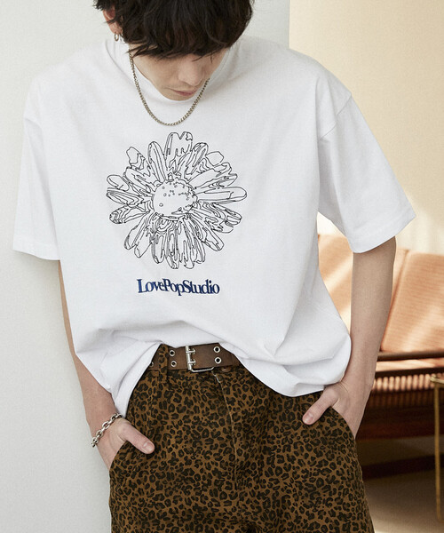 PUBLUX（パブリュクス） tシャツ 「機能性素材」LOVE POP STUDIO