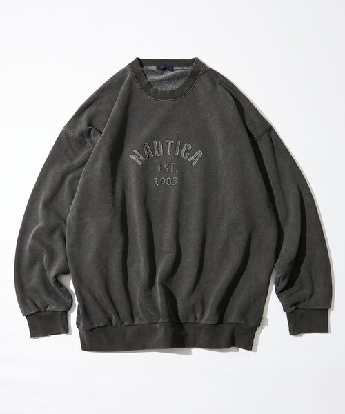 NAUTICA（ノーティカ） スウェットカットソー LARGE ブラウン メンズ 