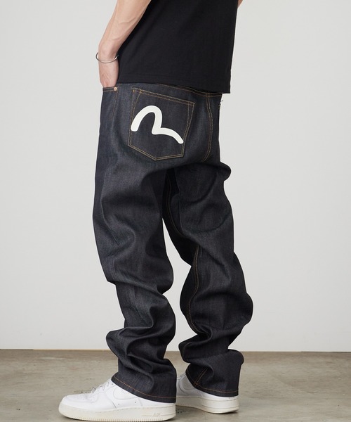 EVISU(エヴィス) ジーンズ カモメプリントポケット レギュラー EVISU(エヴィス) ジーンズ カモメプリントポケット レギュラー