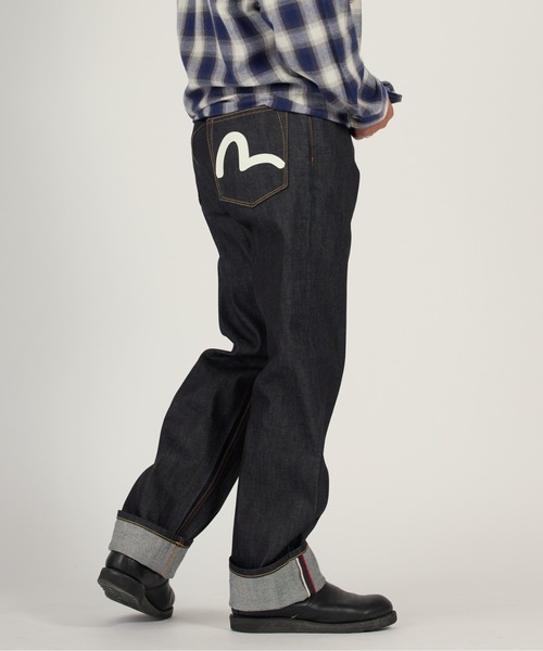 ジーンズ EVISU/エヴィス カモメプリントポケット レギュラーフィット ジーンズ リジットデニム #2020 2026年 夏 夏服 秋服の画像