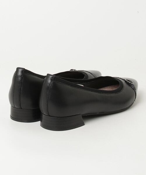 「Clarks」 フラットパンプス UK5.5 ブラック レディース_画像2