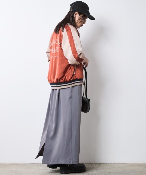 「CHIC STYLE」 ブルゾン 3L グリーン レディース_7