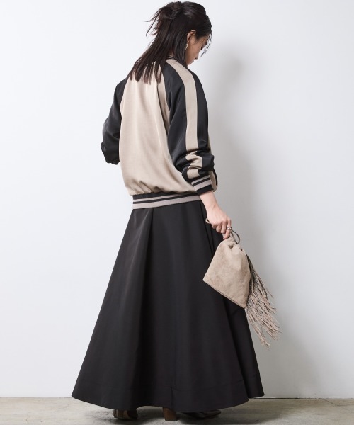 「CHIC STYLE」 ブルゾン 3L グリーン レディース_8