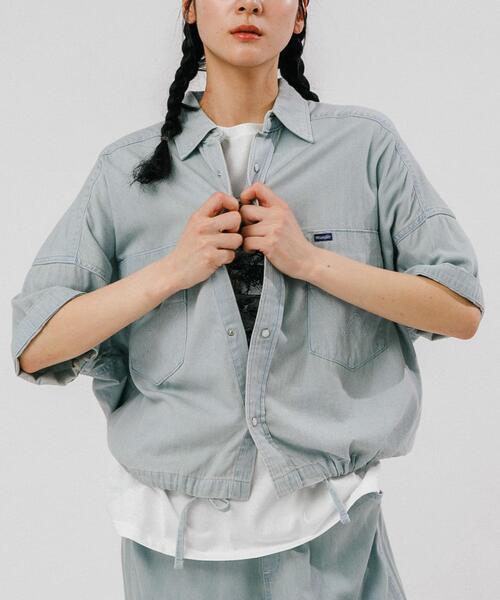 Wrangler（ラングラー） ブラウス シャツ 半袖 「別注」Wrangler×EKAL 