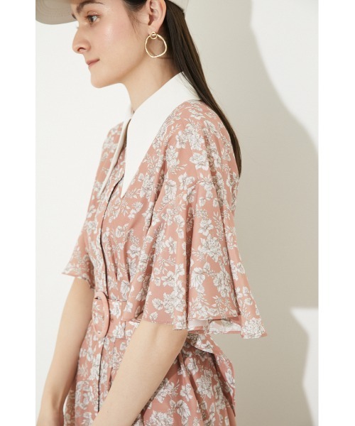 rienda（リエンダ） シャツワンピース MEDIUM ピンク レディース