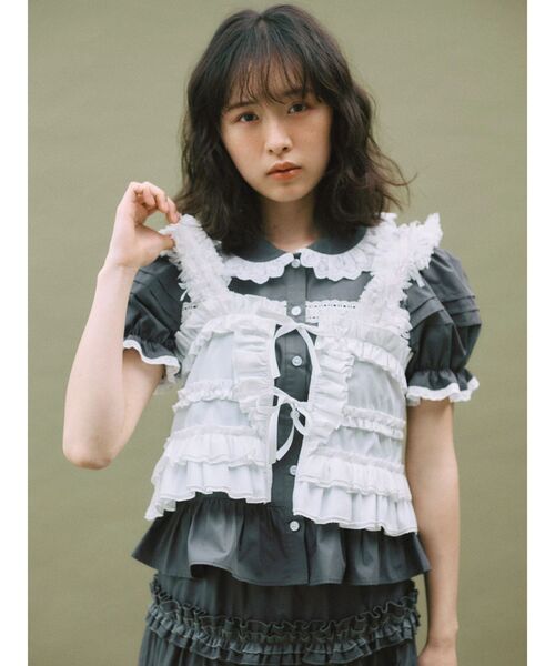 millinery mino プランプフリルキャノチェ millinery mino プランプフリルキャノチェ millinery mino プランプ
