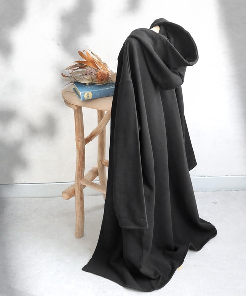 「antiqua」 カーディガン ONESIZE ブラック レディース_画像3