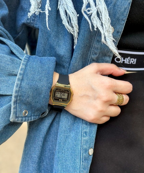 「ICE WATCH」 デジタル腕時計 - ブラウン レディース_画像7