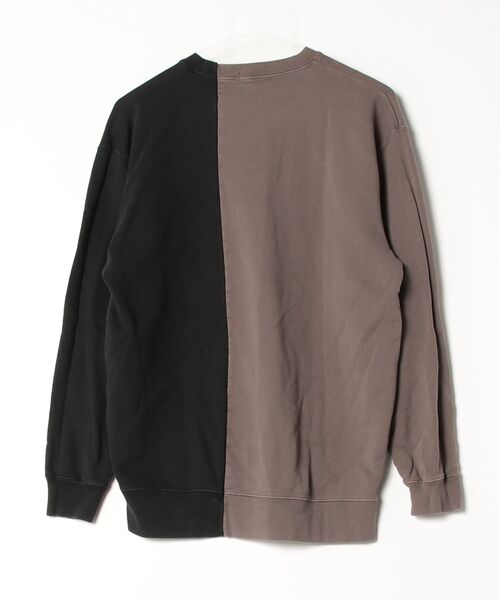 「SILAS」 スウェットカットソー MEDIUM ブラウン メンズ_画像2