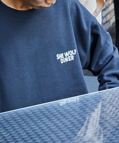 「FREAK'S STORE」 スウェットカットソー SMALL グレー メンズ_画像3
