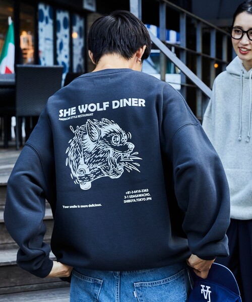 「FREAK'S STORE」 スウェットカットソー SMALL グレー メンズ_画像5