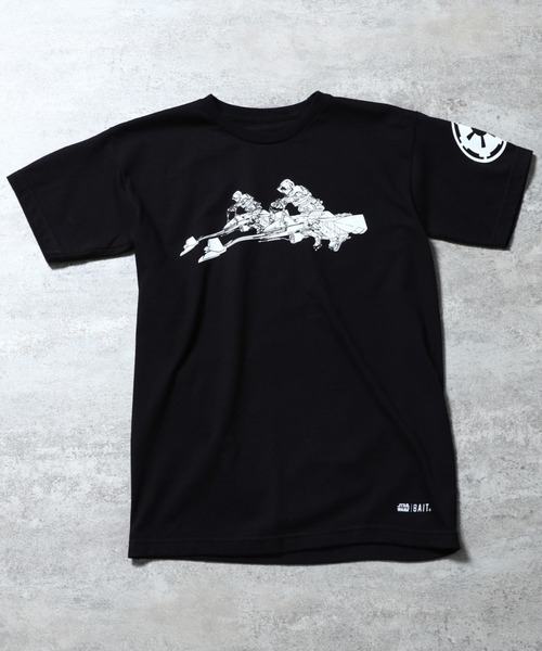 「BAIT」 半袖Tシャツ - ブラック メンズ_画像7