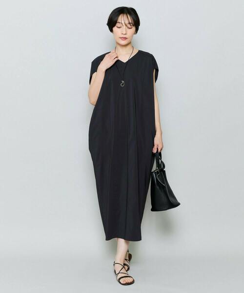 MOGA（モガ） ワンピース 2WAYタフタコクーンワンピース : ZOZOTOWN