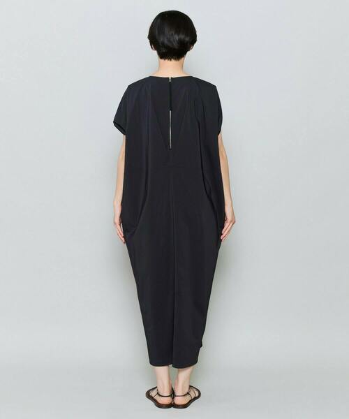 大きいサイズ MOGA P/Li ドライタンブラー コクーンワンピース 9244 MOGA（モガ） ワンピース 2WAYタフタコクーンワンピース : ZOZOTOWN