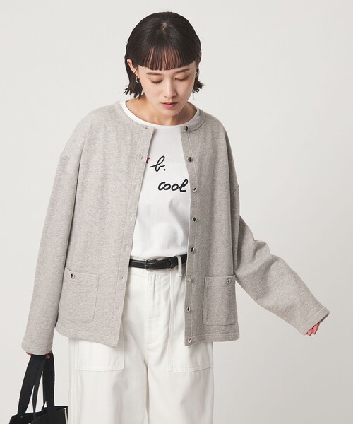 To b. by agnes カーディガン 「To b.コラボ」オーバーサイズ