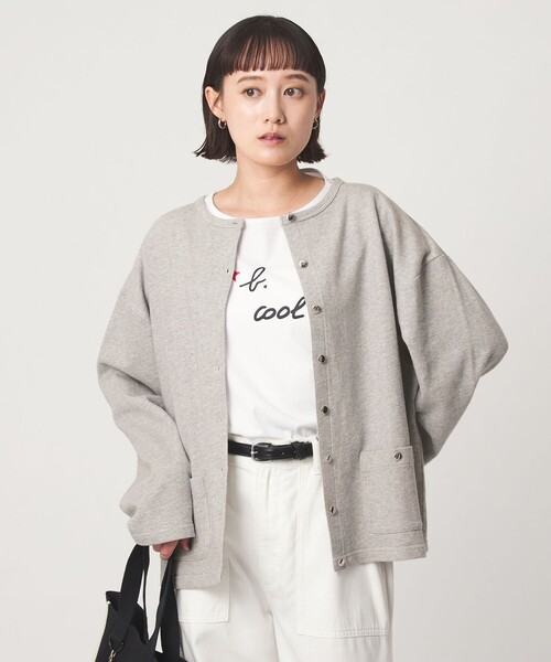 To b. by agnes カーディガン 「To b.コラボ」オーバーサイズ